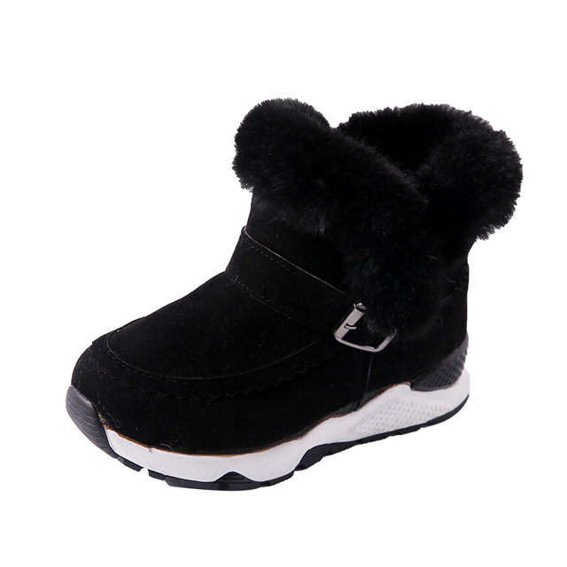 Dziecięce buty zimowe MudiPanda - trampki dla dziewczynek oraz aksamitne ciepłe buty dla chłopców, wiek 3-14 lat - Wianko - 3