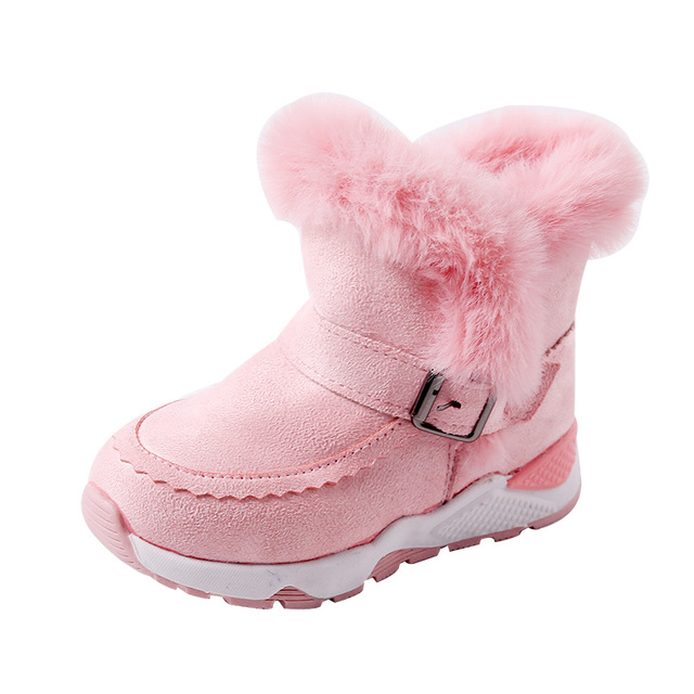 Dziecięce buty zimowe MudiPanda - trampki dla dziewczynek oraz aksamitne ciepłe buty dla chłopców, wiek 3-14 lat - Wianko - 4