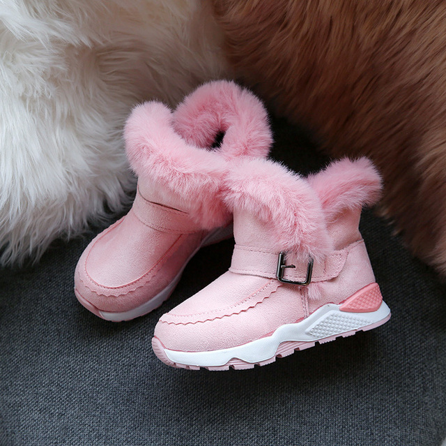 Dziecięce buty zimowe MudiPanda - trampki dla dziewczynek oraz aksamitne ciepłe buty dla chłopców, wiek 3-14 lat - Wianko - 6