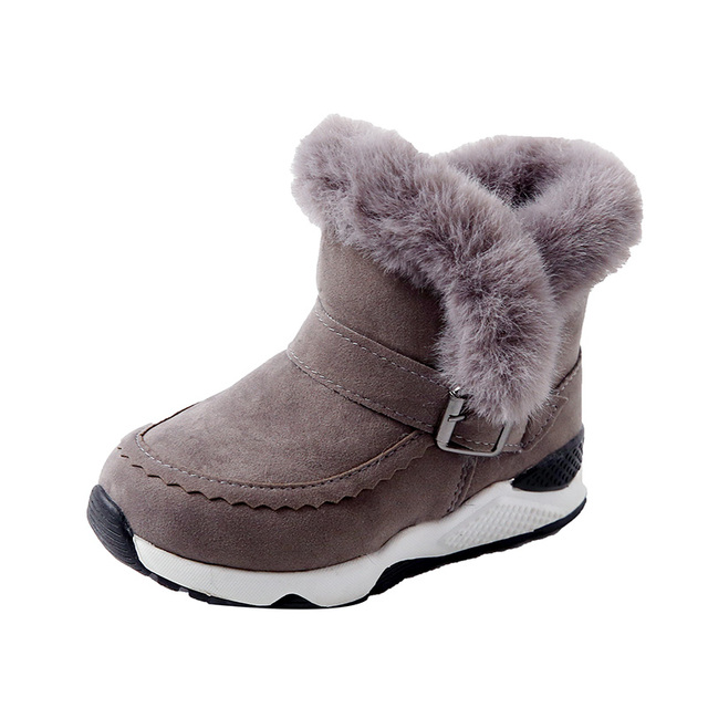 Dziecięce buty zimowe MudiPanda - trampki dla dziewczynek oraz aksamitne ciepłe buty dla chłopców, wiek 3-14 lat - Wianko - 5