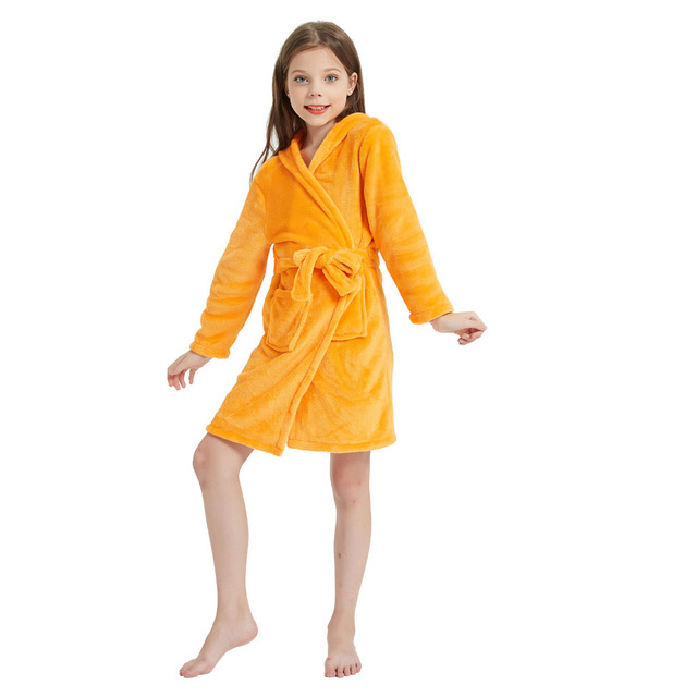 Ręcznik szlafrok dla dziewczynek Bebe jednorożec szata dziewczyna piżama Kigurumi - Wianko - 19