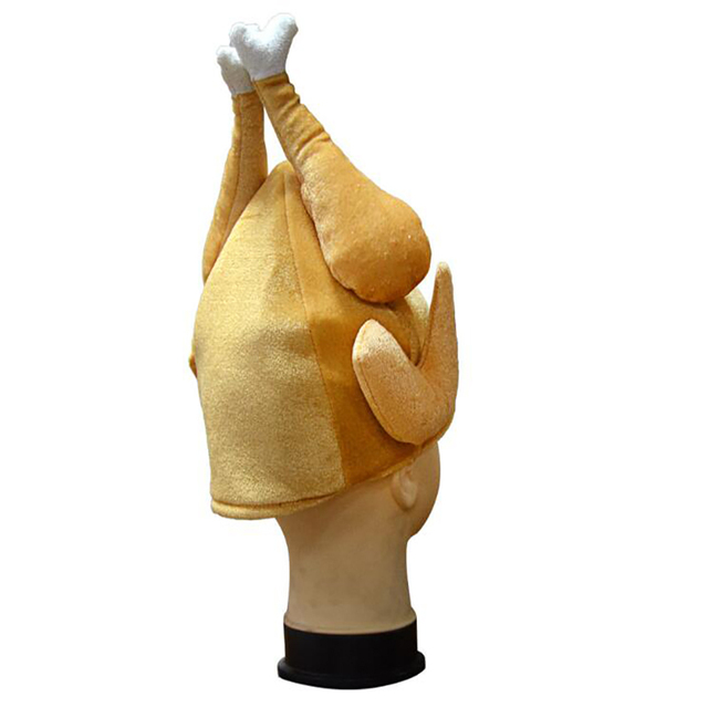 Fantazyjny kapelusz z indyka - dorosły, pluszowy, świąteczny, idealny na obiad, kostium halloween, cosplay - Wianko - 9