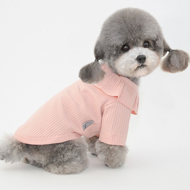 Śliczna bluza z długim rękawem i dużą klapą dla psów, kolorowa - rozmiar XXL - Wianko - 3