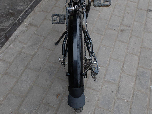 Składany rower BMX z błotnikami DA HON 14 Cal 412, 16/18/20 Cal SP8 D8, hamulcem V i tarczowym - Wianko - 6