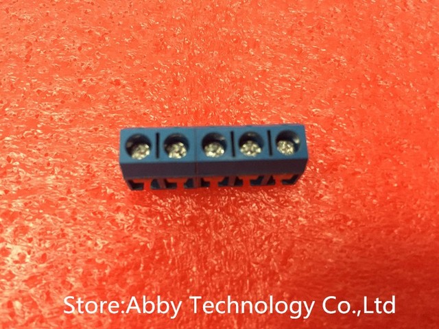 Złącze bloku zacisków KF301-5.0-2P + KF301-5.0-3P KF301 5.0mm prosto Pin PCB śruba, 100 sztuk/partia - Wianko - 2
