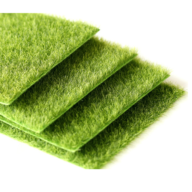 Sztuczny trawnik - Zielona dekoracja zewnętrzna mikro bajki - Sztuczne rośliny - Fałszywy mech trawnik dekoracyjny - 30cm * 30cm - Wianko - 5