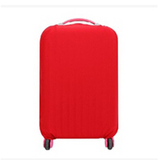 Jednokolorowy pokrowiec na walizkę - osłona przeciwkurzowa, zabezpieczenie bagażu, osłona przeciwpyłowa - akcesoria podróżne - Wianko - 8