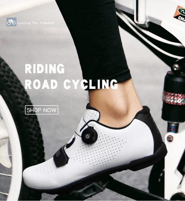 Tanie męskie buty rowerowe - odkryte MTB szosowe trampki, antypoślizgowe obuwie wyścigowe, zielone, profesjonalne - Wianko - 14