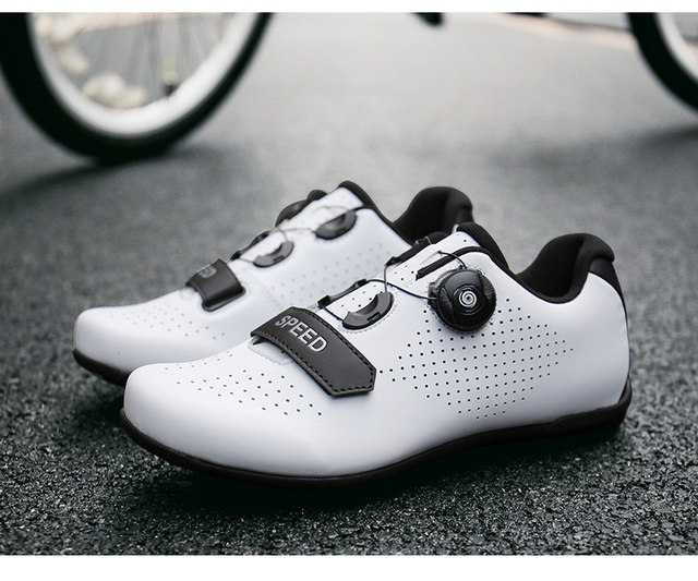 Tanie męskie buty rowerowe - odkryte MTB szosowe trampki, antypoślizgowe obuwie wyścigowe, zielone, profesjonalne - Wianko - 17