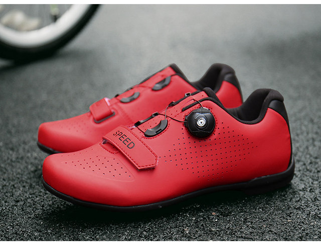 Tanie męskie buty rowerowe - odkryte MTB szosowe trampki, antypoślizgowe obuwie wyścigowe, zielone, profesjonalne - Wianko - 11