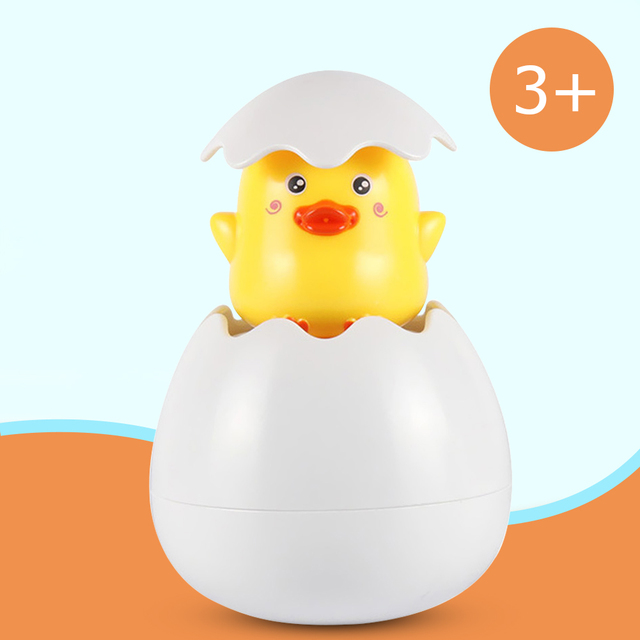 Zabawka kąpielowa - Rozpryskiwacz jajko Pingwin/Kaczka dla niemowląt - Wianko - 13
