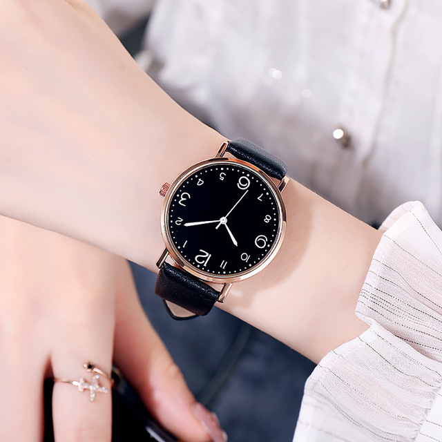 Zegarek damski ze wzorem gwiazd z dziką dekoracją moda na pasku - Wianko - 16