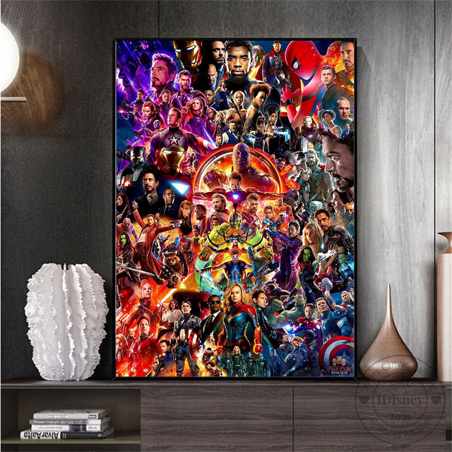 Obraz na płótnie Avengers EndGame - Marvel Superhero dla dzieci - dekoracja na ścianę - Wianko - 6