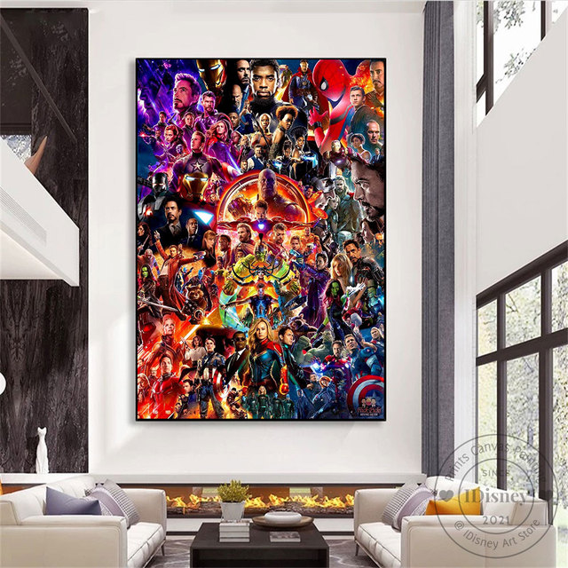 Obraz na płótnie Avengers EndGame - Marvel Superhero dla dzieci - dekoracja na ścianę - Wianko - 5