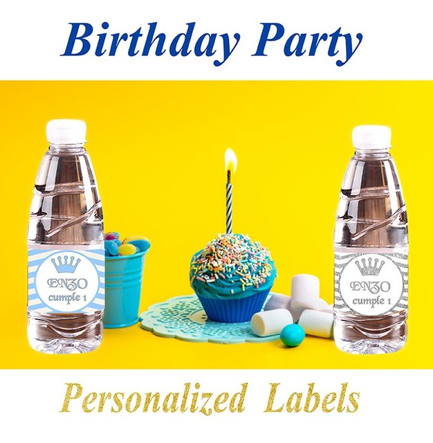 20 sztuk niestandardowych naklejek na butelki wody z motywem stóp dziecka - dekoracja Baby Shower i urodzin - Wianko - 12
