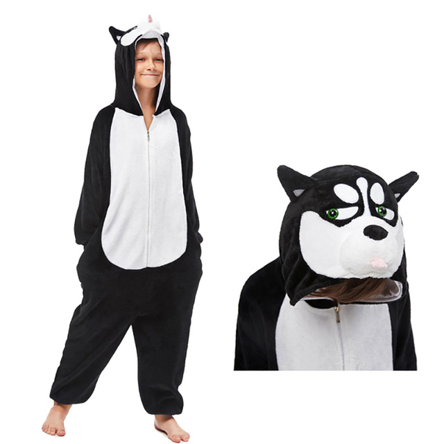 Dinozaur Kigurumi piżama flanelowa dla dzieci - śpioszki jednoczęściowe chłopcy dziewczęta - Wianko - 22