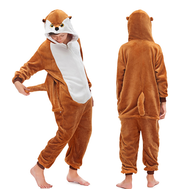 Dinozaur Kigurumi piżama flanelowa dla dzieci - śpioszki jednoczęściowe chłopcy dziewczęta - Wianko - 23