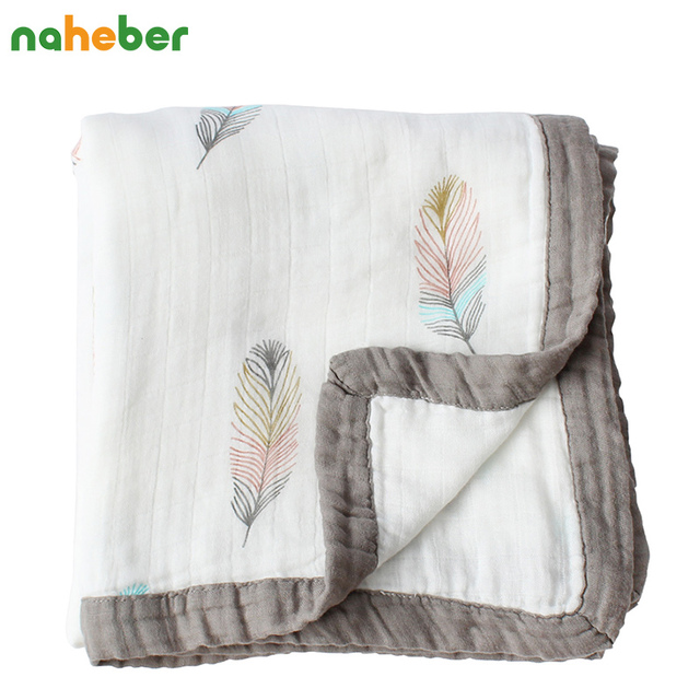 Muślinowe pieluchy dla niemowląt - super miękka bawełna bambusowa, idealne do przewijania i fotografowania - Wianko - 12