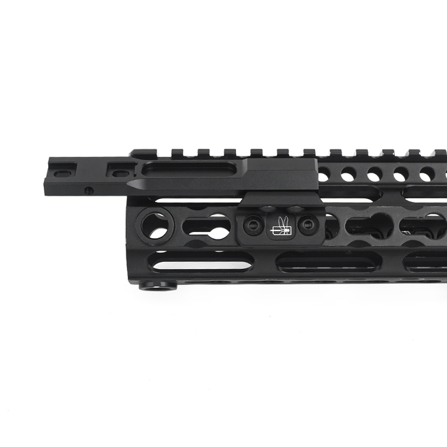 Adaptacyjny zaczep na lampę Airsoft Rifle Surefir M300 M600 - podstawa railsów Thorntail M-LOK Keymod Picatinny - Wianko - 7