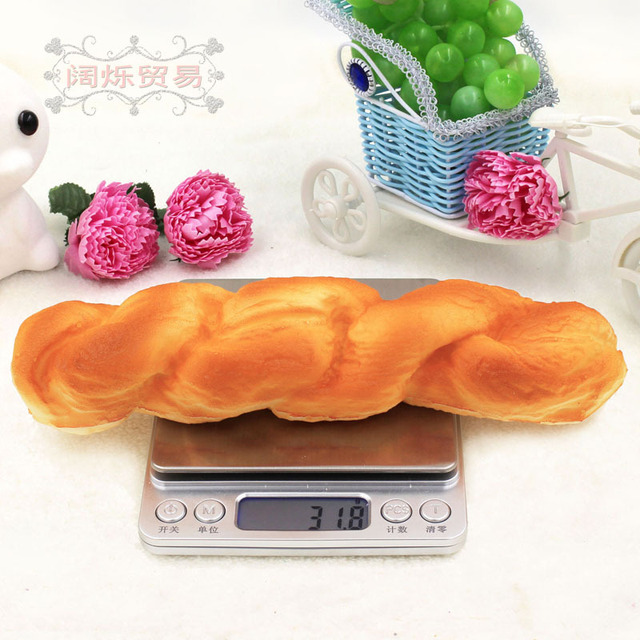 Model chleba Twist, 20 sztuk/paczka, miękki PU, powolny wzrost, zabawka do zgniatania - Wianko - 4