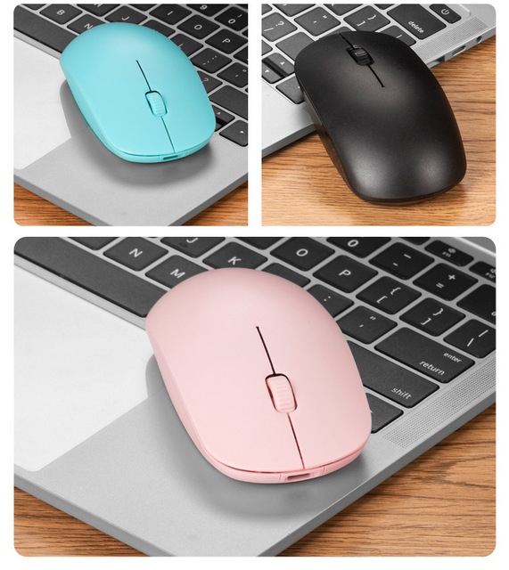 Mysz bezprzewodowa RGB Bluetooth, cicha, ergonomiczna, akumulatorowa, zmienny DPI, USB dla komputera PC i laptopa - Wianko - 15