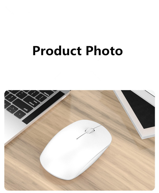 Mysz bezprzewodowa RGB Bluetooth, cicha, ergonomiczna, akumulatorowa, zmienny DPI, USB dla komputera PC i laptopa - Wianko - 14