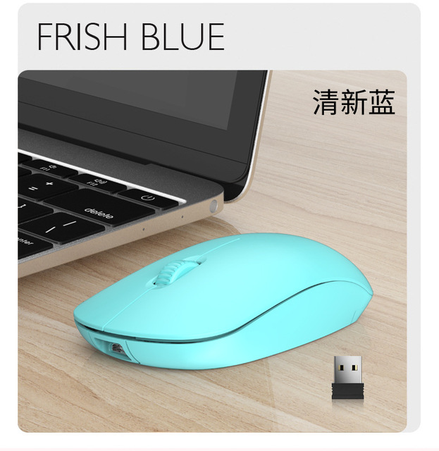 Mysz bezprzewodowa RGB Bluetooth, cicha, ergonomiczna, akumulatorowa, zmienny DPI, USB dla komputera PC i laptopa - Wianko - 6