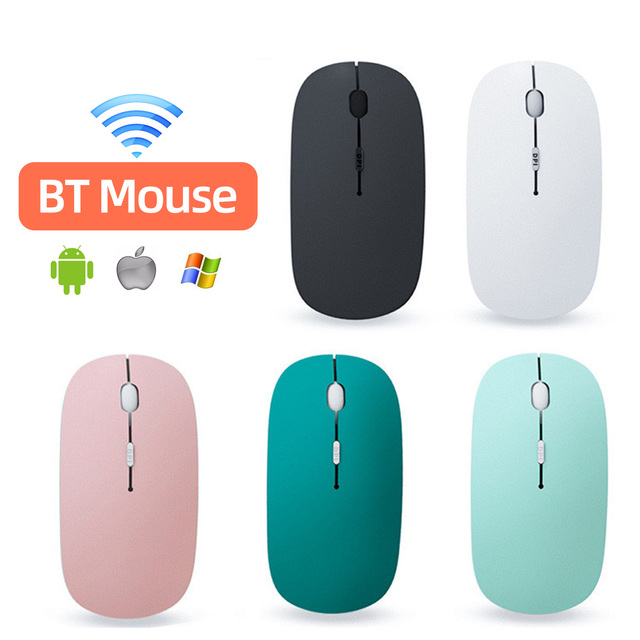 Mini mysz ergonomiczna bezprzewodowa Bluetooth z 3 poziomami DPI - Wianko - 1