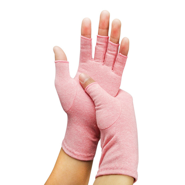 Rękawiczki zimowe kompresyjne bez palców dla zapalenia stawów - antypoślizgowe, oddychające - Wianko - 12