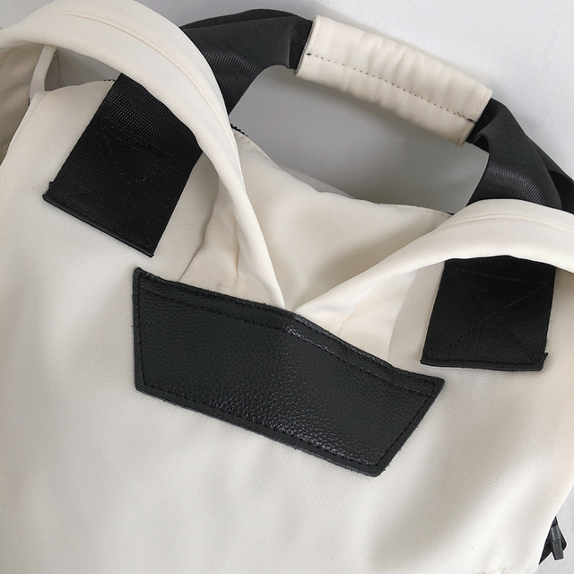 Plecak podróżny damski HOCODO wodoodporny o dużej pojemności, wykonany z nylonu, z podwójnym uchwytem i modnym designem na codzienne i szkolne potrzeby młodych dziewcząt - Wianko - 27
