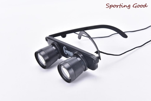 Lornetka szkła okularowego do wędkarstwa Outdoor Fishing Optics, 3x28, czarna - Wianko - 20