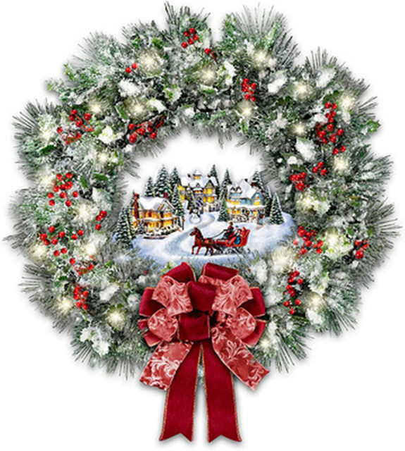 Bożonarodzeniowa naklejka okienna z motywem świętego Mikołaja i śnieżynki - Wianko - 10