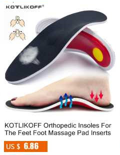 Skórzana ortopedyczna wkładka KOTLIKOFF do płaskostopia, dla sklepienia łukowego, O/X podkładki, poprawiająca ból pięty i podeszwę buta, 1 para - Wianko - 88