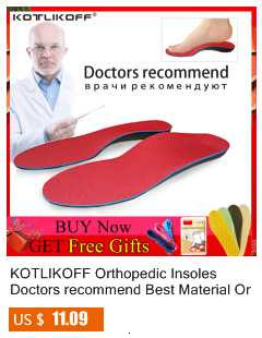 Skórzana ortopedyczna wkładka KOTLIKOFF do płaskostopia, dla sklepienia łukowego, O/X podkładki, poprawiająca ból pięty i podeszwę buta, 1 para - Wianko - 154