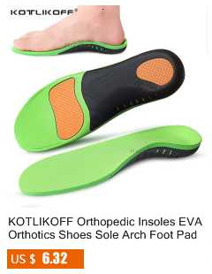 Skórzana ortopedyczna wkładka KOTLIKOFF do płaskostopia, dla sklepienia łukowego, O/X podkładki, poprawiająca ból pięty i podeszwę buta, 1 para - Wianko - 85