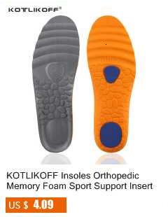 Skórzana ortopedyczna wkładka KOTLIKOFF do płaskostopia, dla sklepienia łukowego, O/X podkładki, poprawiająca ból pięty i podeszwę buta, 1 para - Wianko - 55
