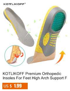 Skórzana ortopedyczna wkładka KOTLIKOFF do płaskostopia, dla sklepienia łukowego, O/X podkładki, poprawiająca ból pięty i podeszwę buta, 1 para - Wianko - 138