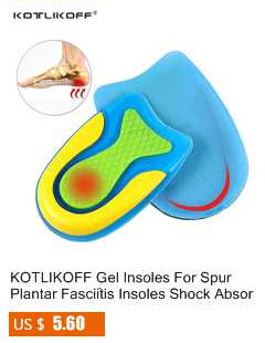 Skórzana ortopedyczna wkładka KOTLIKOFF do płaskostopia, dla sklepienia łukowego, O/X podkładki, poprawiająca ból pięty i podeszwę buta, 1 para - Wianko - 146