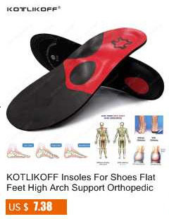 Skórzana ortopedyczna wkładka KOTLIKOFF do płaskostopia, dla sklepienia łukowego, O/X podkładki, poprawiająca ból pięty i podeszwę buta, 1 para - Wianko - 83