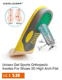 Skórzana ortopedyczna wkładka KOTLIKOFF do płaskostopia, dla sklepienia łukowego, O/X podkładki, poprawiająca ból pięty i podeszwę buta, 1 para - Wianko - 101