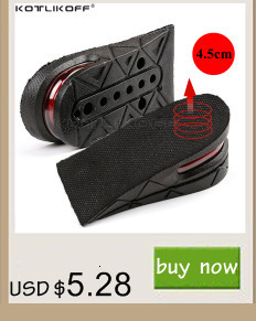 KOTLIKOFF - silikonowe niewidoczne wkładki podwyższające buty o 2CM, 3CM, 4CM - miękkie skarpetki, dla mężczyzn i kobiet - Wianko - 15