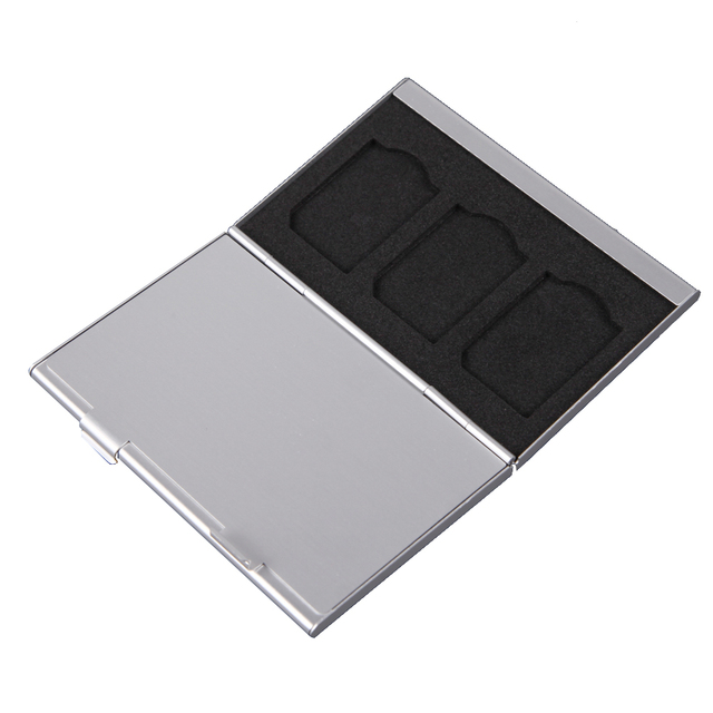 Etui Metal Aluminium na Karty Pamięci Micro SD TF MMC - Ochraniacz i Pojemnik - Wianko - 7