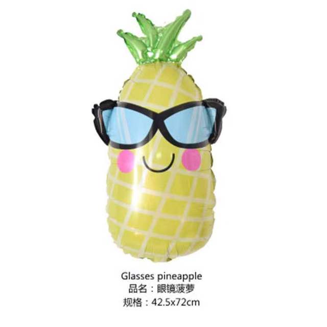 Okulary przeciwsłoneczne modelowanie balon dekoracje motyw letni arbuz ananas motyl - Wianko - 6