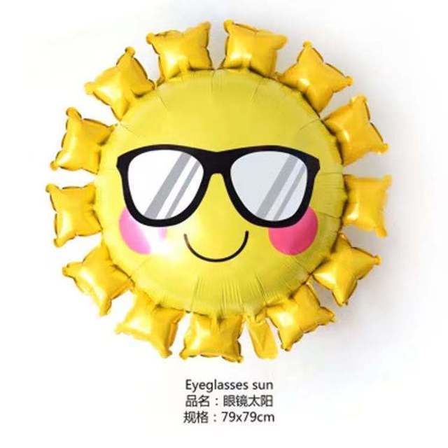 Okulary przeciwsłoneczne modelowanie balon dekoracje motyw letni arbuz ananas motyl - Wianko - 5