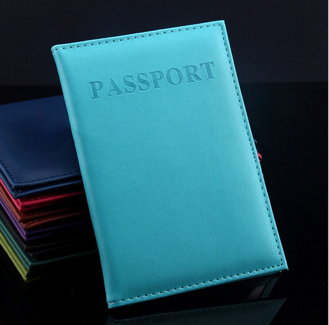 Etui na paszport i karty ze sztucznej skóry, uniwersalny futerał damski i męski - czarny - Wianko - 11