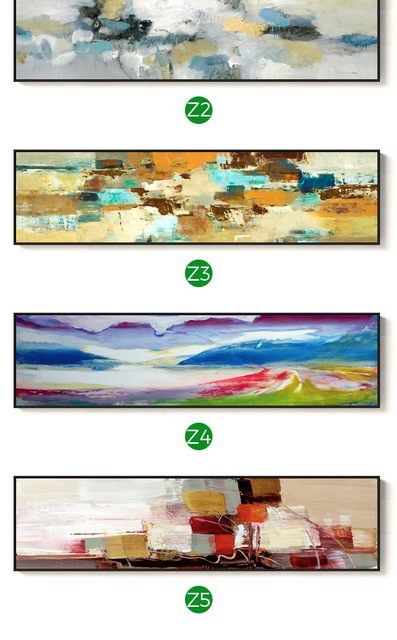 Niestandardowe minimalistyczne malarstwo abstrakcyjne - dekoracyjne obrazy do salonu hotelowego i domowego - Wianko - 26