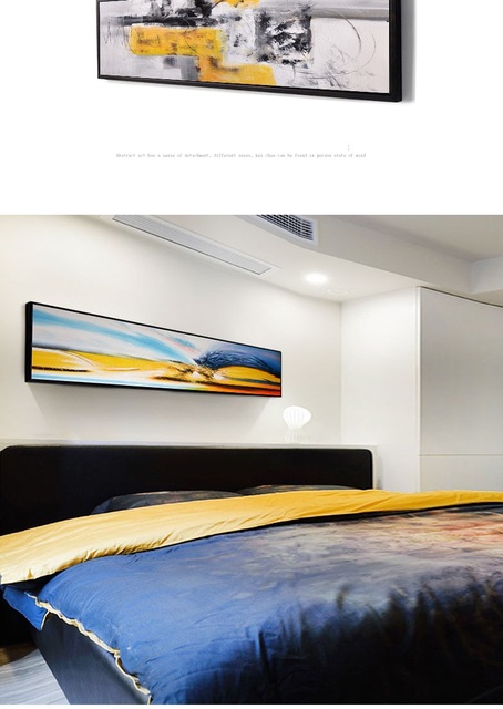 Niestandardowe minimalistyczne malarstwo abstrakcyjne - dekoracyjne obrazy do salonu hotelowego i domowego - Wianko - 14