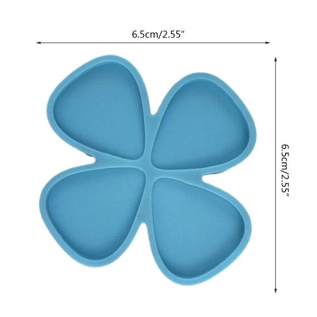 Zestaw 4 uniwersalnych kostek do gitary, formy epoksydowe, plektrony silikonowe P9YF - Wianko - 3