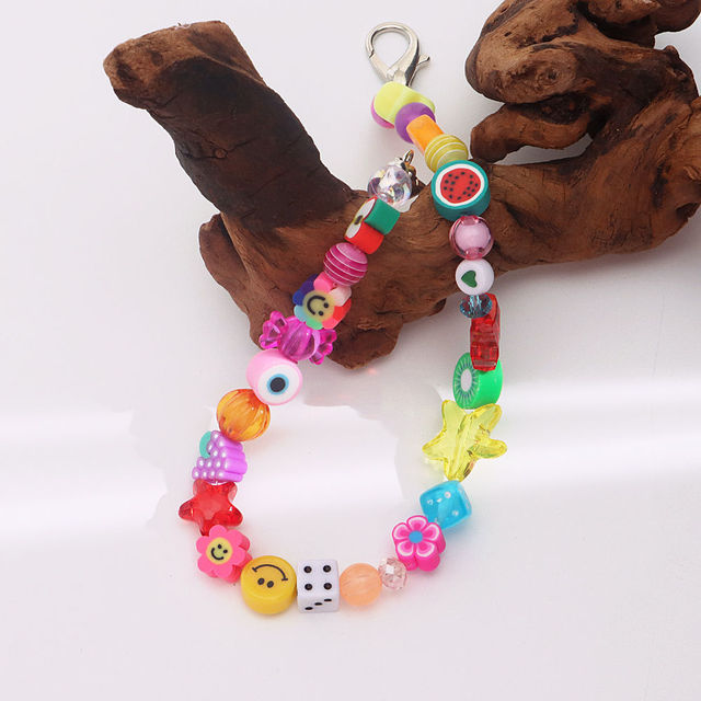 Buty ozdobione kolorowymi koralikami i łańcuchami dla kobiet - modne dodatki z urokiem i uśmiechem - Wianko - 8