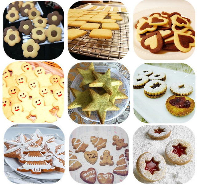 Plastikowe formy do ciastek Heart Cookies Cutter - zestaw 5 sztuk, narzędzia DIY do dekorowania i pieczenia ciast - Wianko - 20